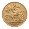 1909 Edward VII Large Head UK Half Sovereign Coin