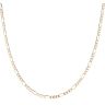 9ct Yellow Gold Figaro Chain 20"