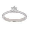 14ct White Gold 0.33ct Brilliant Cut Diamond Solitaire Ring