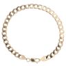 9ct Yellow Gold Curb Bracelet 8.5"
