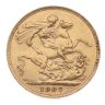 1907 Edward VII Large Head UK Full Sovereign Coin