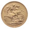 1890 Victoria Jubilee Head UK Full Sovereign Coin