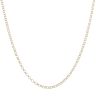 9ct Yellow Gold Small Links Belcher Chain 22"
