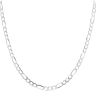 Silver Figaro Chain 22"