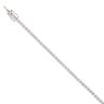 18ct White Gold 5.30ct Diamond Tennis Bracelet 7"