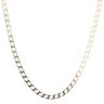 9ct Yellow Gold Square Curb Chain 18"