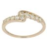 9ct Yellow Gold 0.40ct Brilliant Cut Diamond Fancy Ring