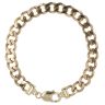 9ct Yellow Gold Curb Bracelet 9"
