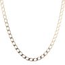 9ct Yellow Gold Curb Chain 18"