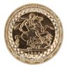 9ct Yellow Gold 1906 Edward VII Full Sovereign Coin Ring
