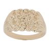 9ct Yellow Gold Four Row Keeper Ring