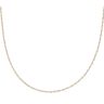 9ct Yellow Gold Twist Chain 18"