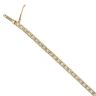 18ct Yellow Gold 1.00ct Brilliant Cut Diamond Tennis Bracelet 7"