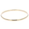 9ct Yellow Gold Plain Bangle
