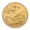 1909 Edward VII Large Head UK Half Sovereign Coin