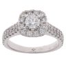 18ct Yellow Gold 0.83ct Brilliant Cut Diamond Cluster Ring