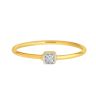 22ct Yellow Gold Cubic Zirconia Ring Band