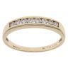 9ct Yellow Gold 0.25ct Brilliant Cut Diamond Eternity Ring