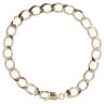 9ct Yellow Gold Curb Bracelet 8.5"