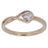14ct Yellow Gold 0.25ct Brilliant Cut Lab Grown Diamond Solitaire Ring