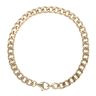 9ct Yellow Gold Curb Barcelet 8"