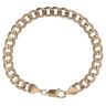 9ct Yellow Gold Curb Bracelet 8"
