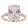 9ct Yellow Gold Kunzite Single Stone Ring