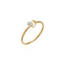 22ct Yellow Gold Heart-Shaped Ring