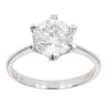 18ct White Gold Diamond Solitaire Ring