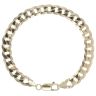 9ct Yellow Gold Curb Bracelet 8"