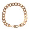 9ct Yellow Gold Curb Bracelet 8"