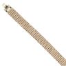 9ct Yellow Gold Watch Strap Style Bracelet 8"