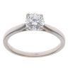 18ct White Gold 1.02ct Brilliant Cut Lab Grown Diamond Solitaire Ring