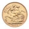 1910 Edward VII Large Head Australia Full Sovereign Coin