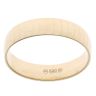 14ct Yellow Gold Textured Wedding Band 5mm