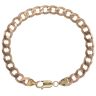 9ct Yellow Gold Curb Bracelet 8"