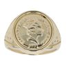9ct Yellow Gold Coin Fancy Ring