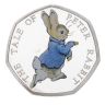 2017 Celebrating Beatrix Potter and Her Little Tales Peter Rabbit 50 Pence Coin