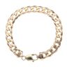 9ct Yellow Gold Curb Barcelet 8.5"