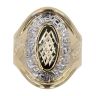 14ct Yellow and White Gold Ring