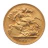 1902 Edward VII Large Head UK Half Sovereign Coin