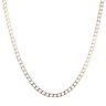 9ct Yellow Gold Square Curb Chain 24"