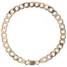 9ct Yellow Gold Curb Bracelet 8"