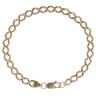 9ct Yellow Gold Curb Bracelet 8.5"
