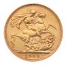 1909 Edward VII Large Head UK Full Sovereign Coin