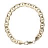 14ct Yellow Gold Anchor Bracelet 8"
