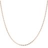 14ct Rose Gold Snail Chain 24"