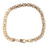 9ct Yellow Gold Byzantine Bracelet 8"