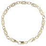 9ct Yellow Gold Celtic Bracelet 7.5"