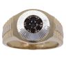 14ct Yellow Gold Sapphire Signet Ring
